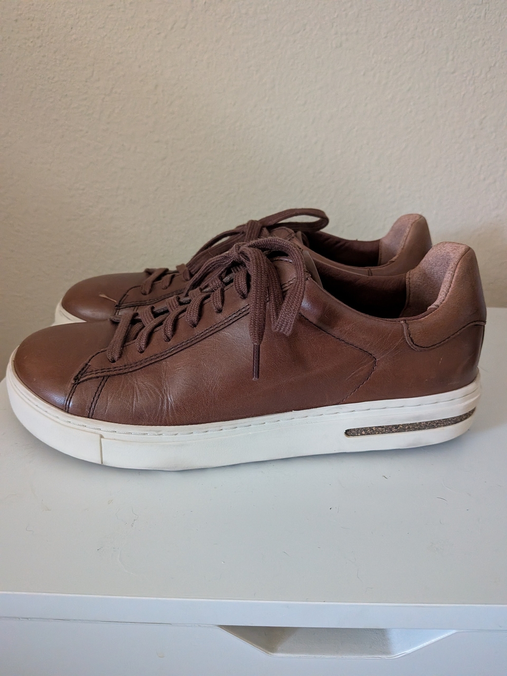 Birkenstock Brown Leather Women's Sneakers